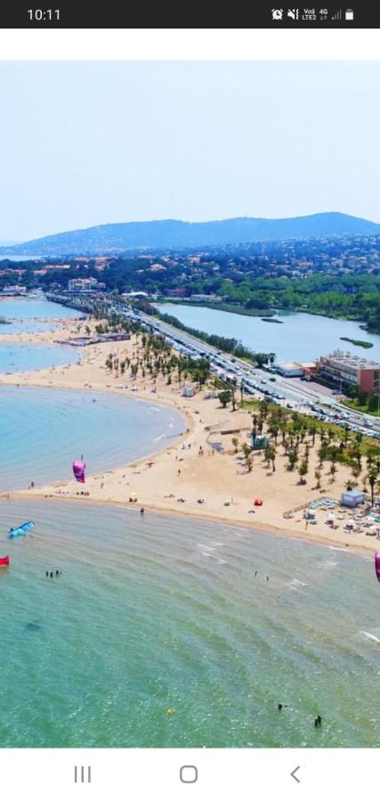 T2 Bord De Mer Avec Jardin Et Piscine Saint Aygulf Kültér fotó